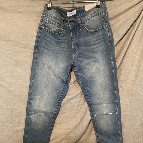 Light Blue Wash Slim Fit Jeans - Picture 1 of 4